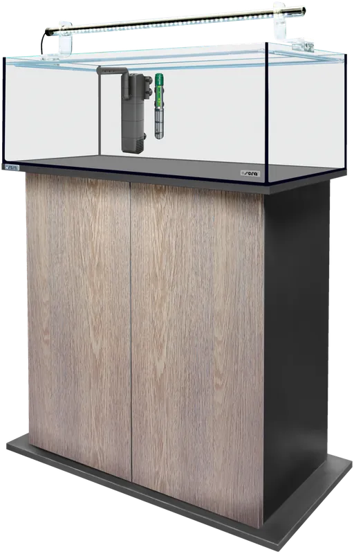 Sera AquaTank 96 L - Tube Holder - 80cm Schrank - Silver Oak Online Kaufen