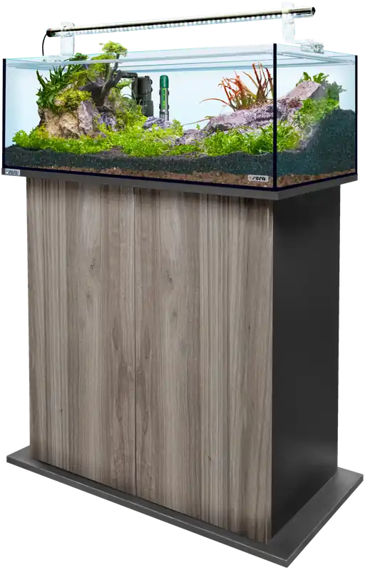 Nur Für Kurze Zeit Sera AquaTank 96 L - Tube Holder - 90cm Schrank - Gray Oak