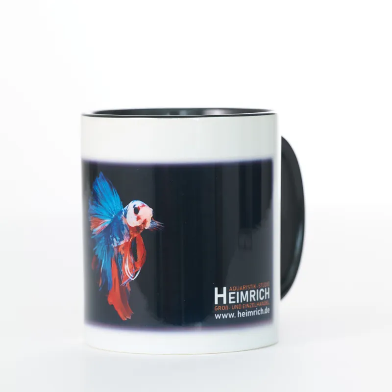 Foto-Tasse - Kampffisch Halfmoon Multicolor 2 Abverkauf