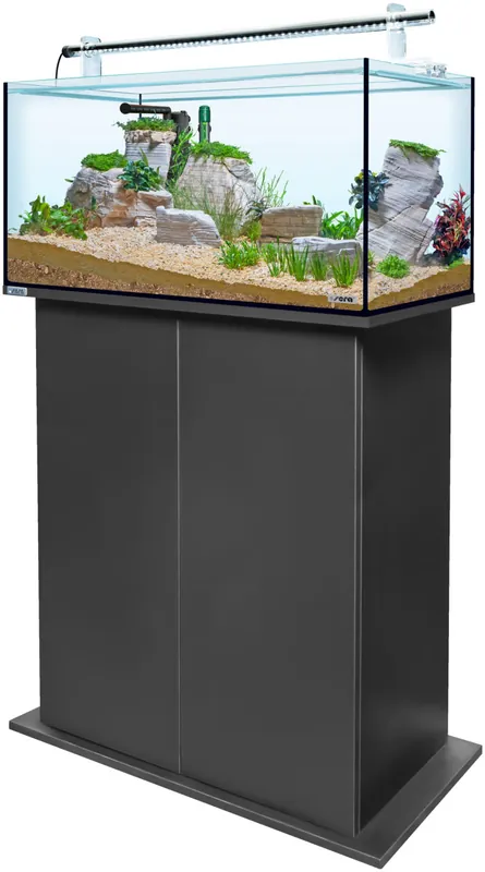 Beliebt Sera AquaTank 128L -Tube Holder-90cm Schrank-Black