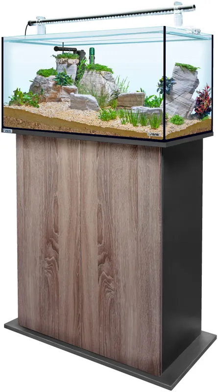 Sera AquaTank 128L -Tube Holder-90cm Schrank-Walnut Wochenendangebot