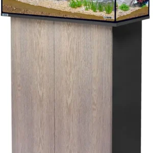Angebot Sera AquaTank 128L -Fixture-100cm Schrank-Silver Oak