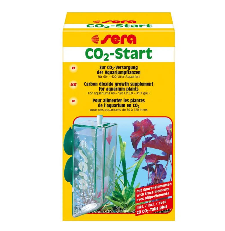 sera CO2-Start (Düngesystem für kleine Aquarien) Sonderaktion