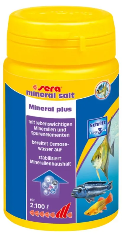 sera mineral salt 105 g Mineralsalz Markenprodukt