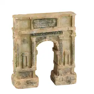 Griechischer Torbogen aus Polyresin 20 x 23 cm Neue Kollektion