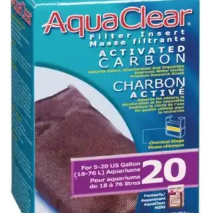 Neuheit AquaClear 20 Kohlepatrone 45 g (für Mini)