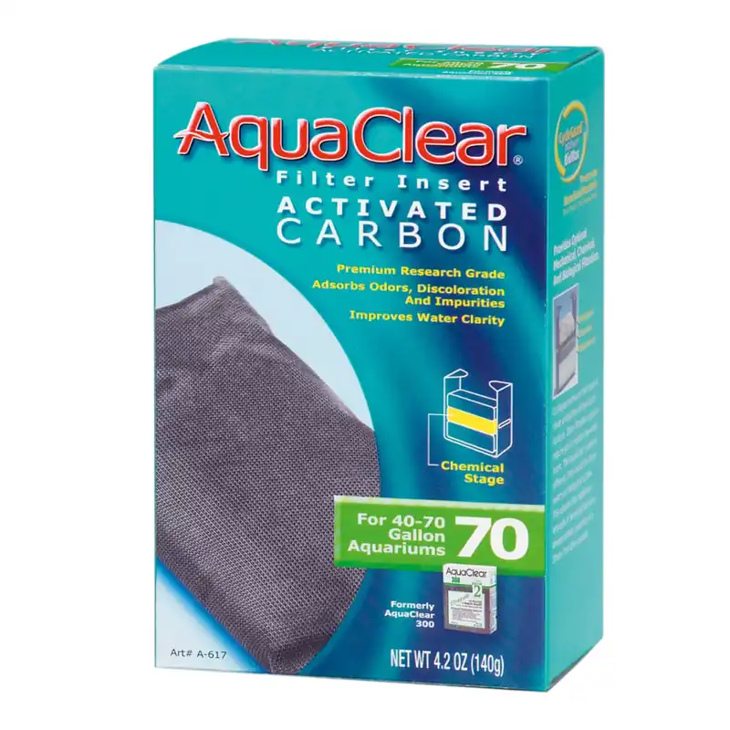Saisonangebot AquaClear 70 (300) Aktivkohle (140 g) Schadstoffentfernung