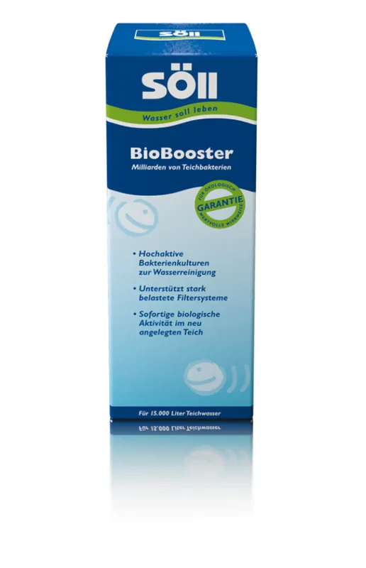 Geprüft Söll BioBooster 0,25 Liter Hochaktive Bakterienkulturen für Teich