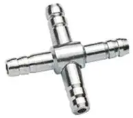 Metall Kreuzverbinder 4/6 (Luftschlauch) Top-Preis