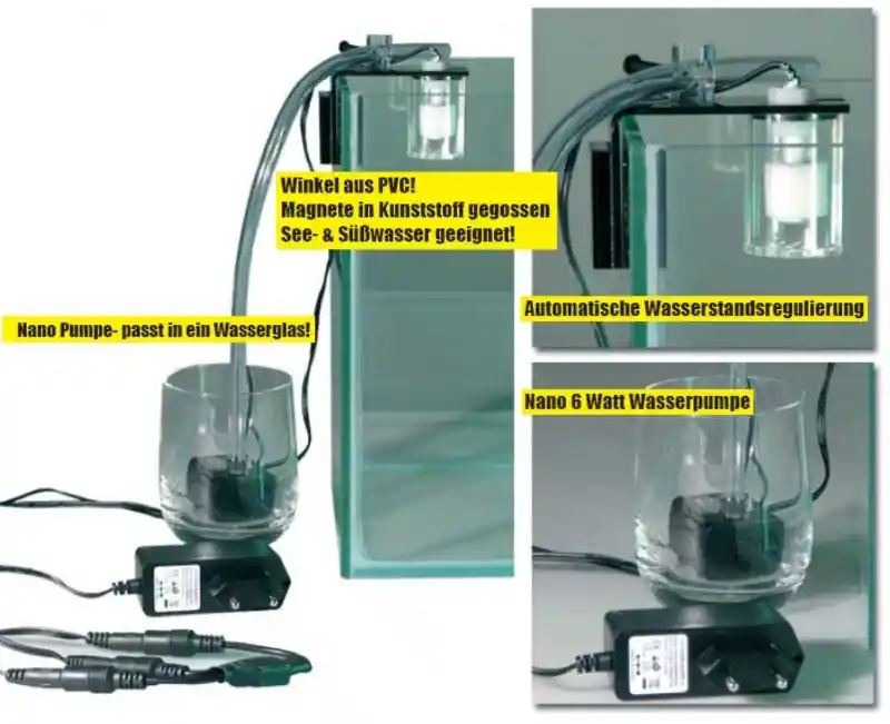 Finale Aktion Nano water Controller (Autom. Wasserstandsregulierung)