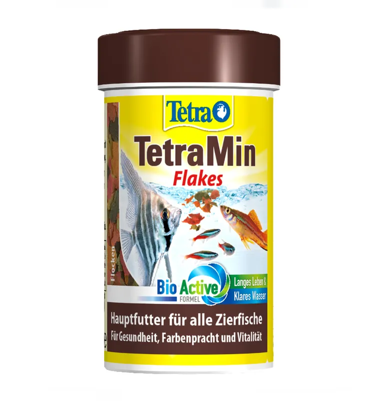 Schnäppchen TetraMin Flakes Hauptfutter für Zierfische 100 ml