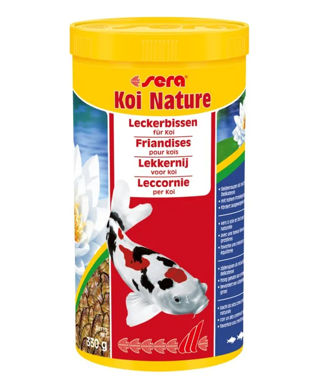 sera Koi Silkworm Nature 1,0 Liter Kracherpreis