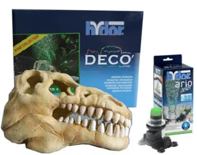 Nur Für Kurze Zeit Hydor KIT Ario 2 grün mit Deko T-Rex (Rotor defekt) Schnäppchen