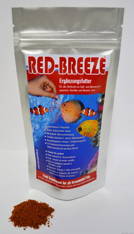 Preis RED-BREEZE® 100 g (Ergänzungs- u. Aufzuchtfutter) Neue Ware