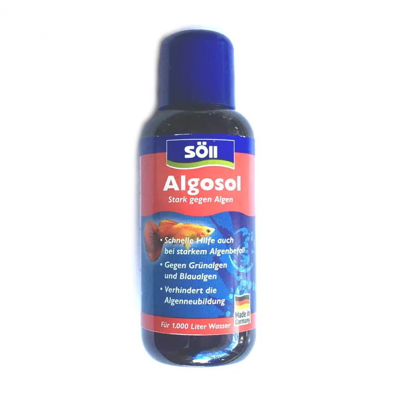 Söll AlgoSol für Aquarien 100 ml Algenmittel gegen viele Algenarten Meistverkauft