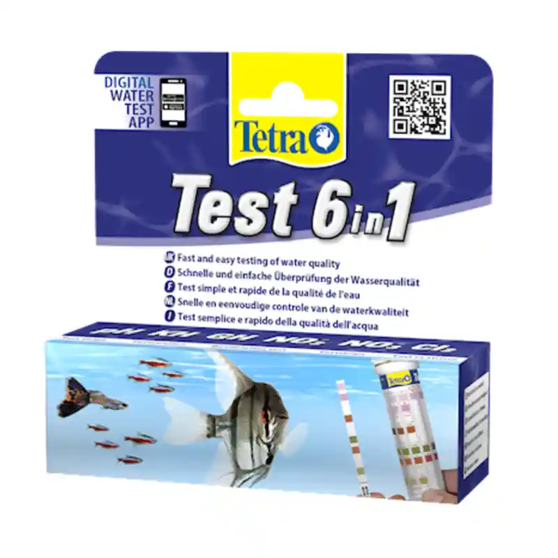 Tetra Test 6in1 (Teststreifen) -Schnäppchen- Begrenztes Angebot