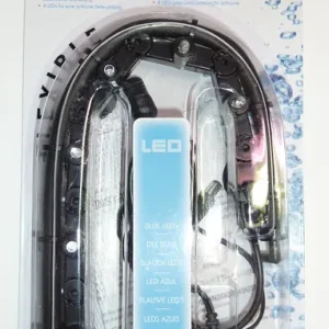 Marina Flexibler LED-Luftvorhang - Klein (35,5cm) Blau Markenware
