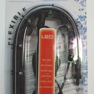 Marina Flexibler LED-Luftvorhang - Klein (35,5cm) Rot Nur Heute