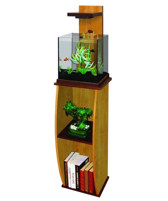 Aquatlantis Nano AQUACUBIC Kombi komplett (15 Liter, Wenge) Aktuell