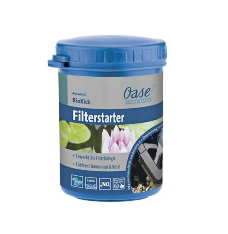Oase AquaActiv BioKick Filterstarter 100 ml -schnelle Bioaktivität- Schneller Versand