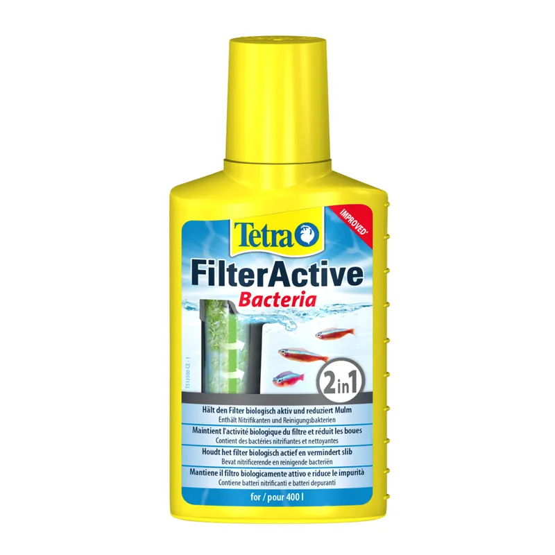 Tetra FilterActive 100 ml -Reinigungsbakterien- Versand Am Gleichen Tag