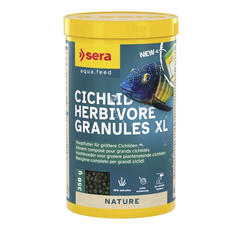 sera Cichlid Herbivore Granules XL 1,0 Liter Heißes Angebot