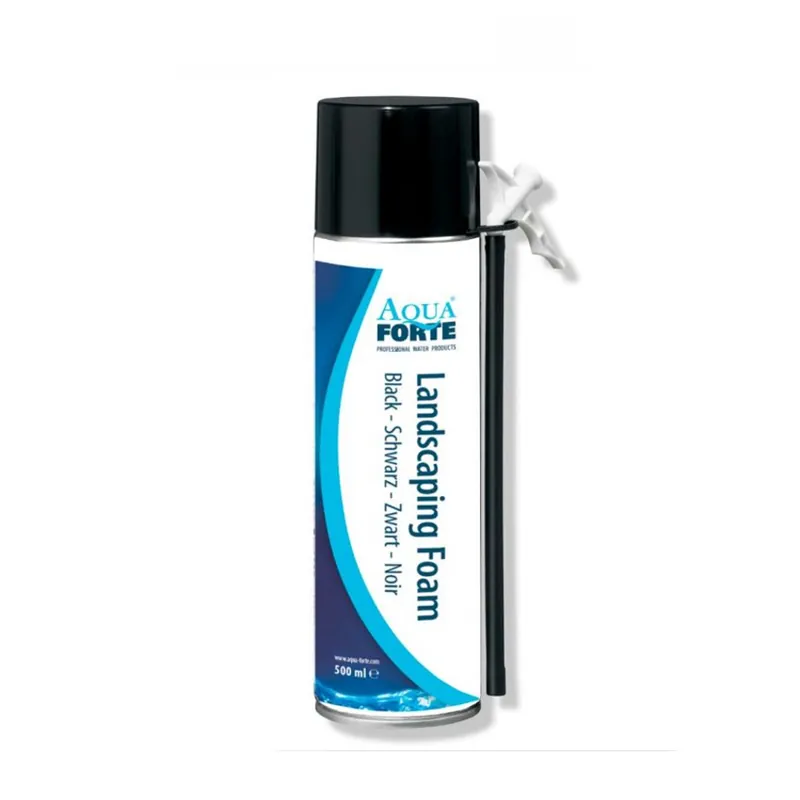 Landscaping Foam Schwarzer PUR Montageschaum 0,5 Liter Begrenztes Angebot