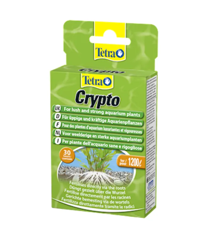 Tetra Crypto Pflanzendünger 30 Tab. für Aquarien Geprüft