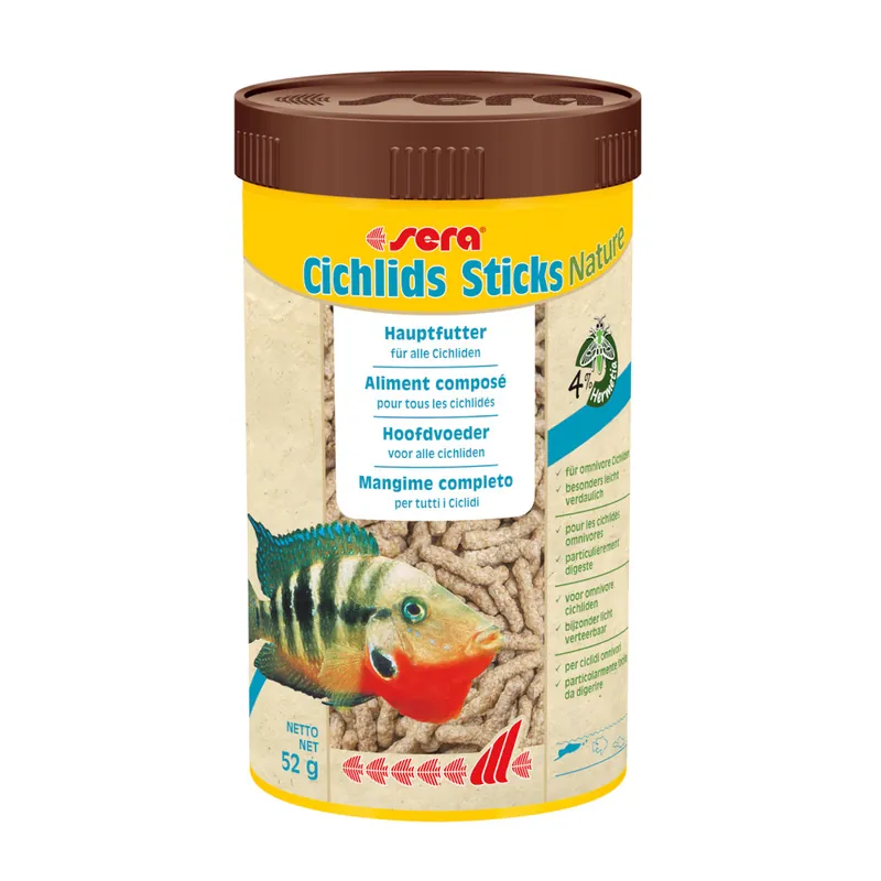 Mega-Angebot sera Cichlids Sticks Nature 0,25 Liter