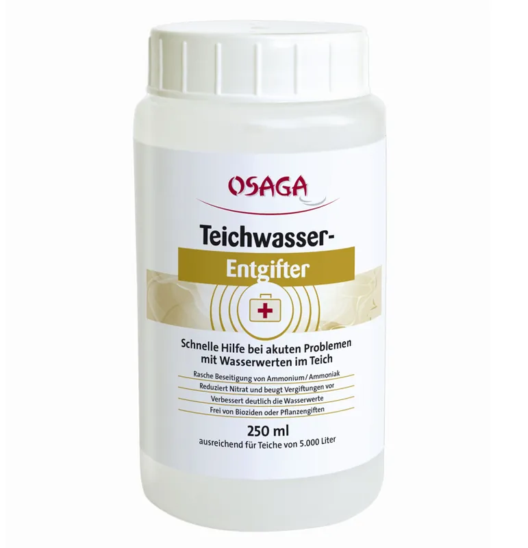 Osaga Teichwasser-Entgifter 250 ml Sichere Zahlung