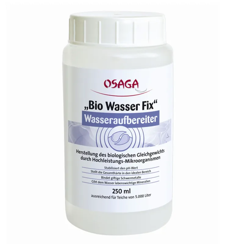 Osaga Bio Wasser Fix 250 ml für ein biologisches Gleichgewicht Begrenztes Angebot