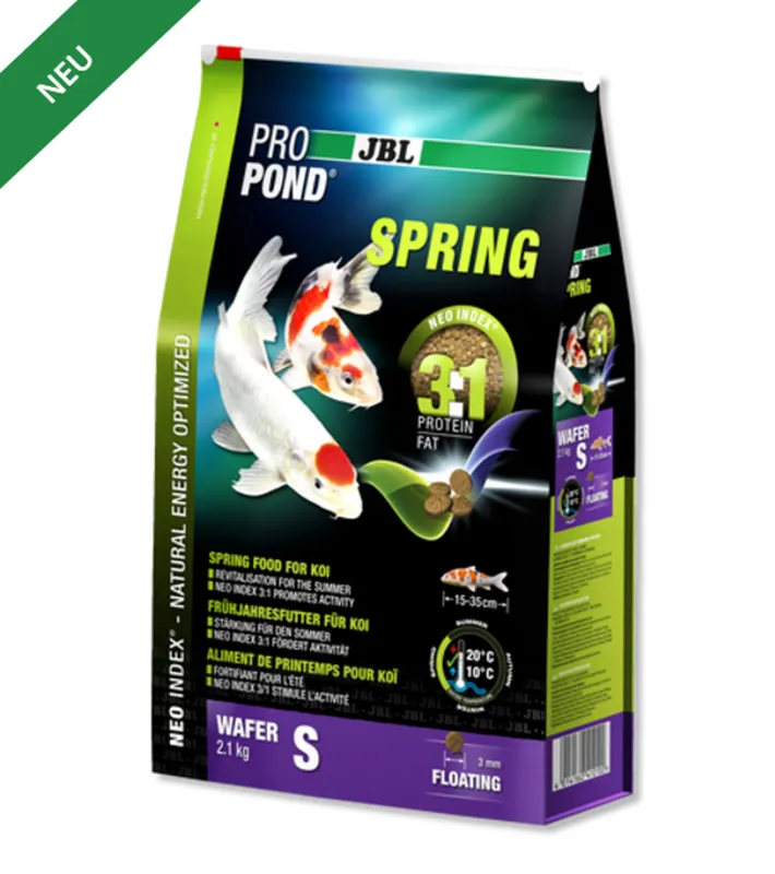 JBL ProPond Spring S 1,1 kg Frühjahresfutter für Koi Direkt Vom Hersteller