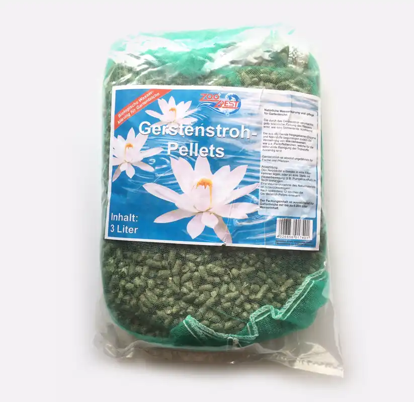 Preisknaller Zoobest Gerstenstroh Pellets 3 Liter zur Algenbekämpfung