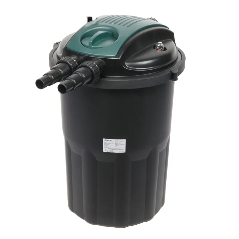 Zertifiziert OSAGA Druckfilter ODF-15000 mit UV-C 24 Watt