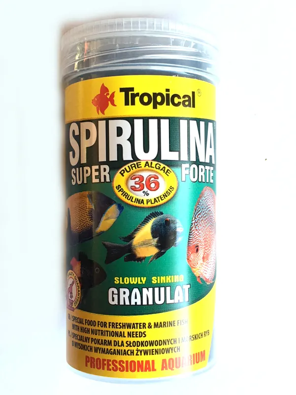 Tropical Super Spirulina Forte 36% 100 ml -Granulat- Mega-Angebot