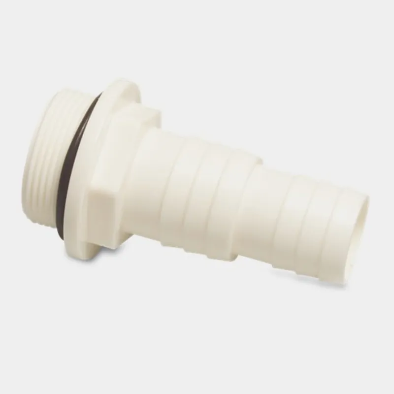 Schlauchtülle mit 1 1/2" Außengewinde für 32/38 mm Geprüft