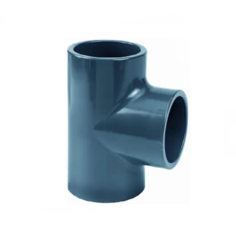Neu Im Sortiment PVC-U T-Stück 90°, 3fach Klebemuffe D=20 mm