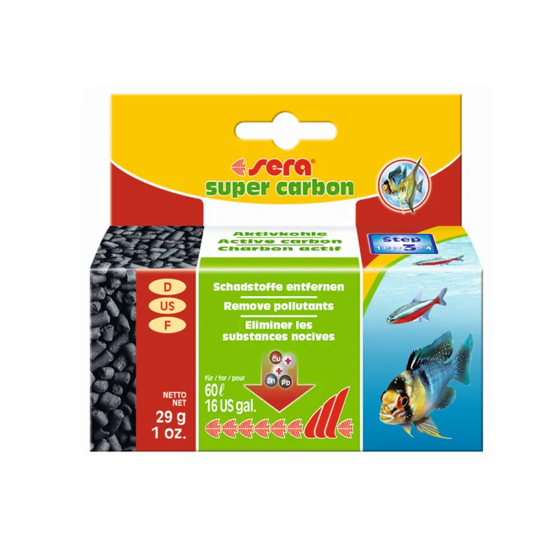 Nur Heute sera super carbon 0,029 kg Filterkohle
