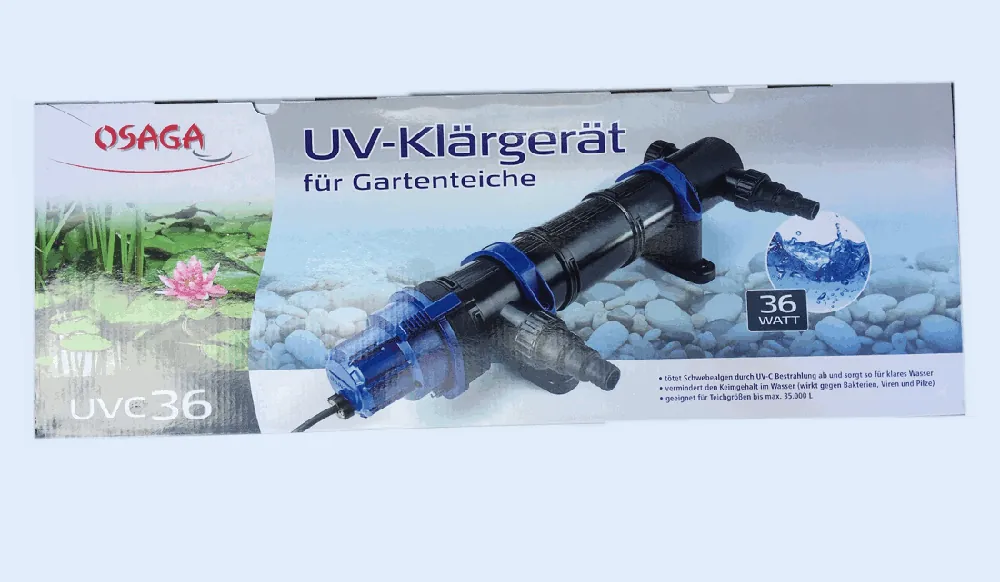 OSAGA UV-C Teichklärer 36 Watt (Modell 2019) Ausverkauf