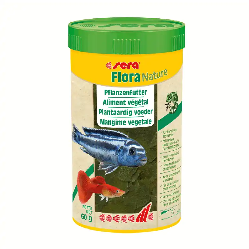 sera Flora Nature Pflanzenfutter 250 ml Neu Im Sortiment