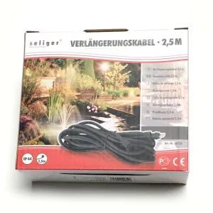 Saisonangebot seliger Verlängerungskabel 2,5 m für LED-Beleuchtung