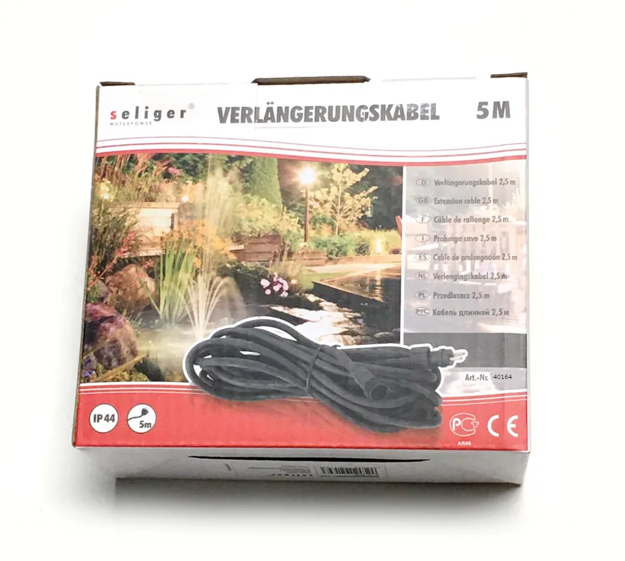 seliger Verlängerungskabel 5 m für LED-Beleuchtung Neue Ware