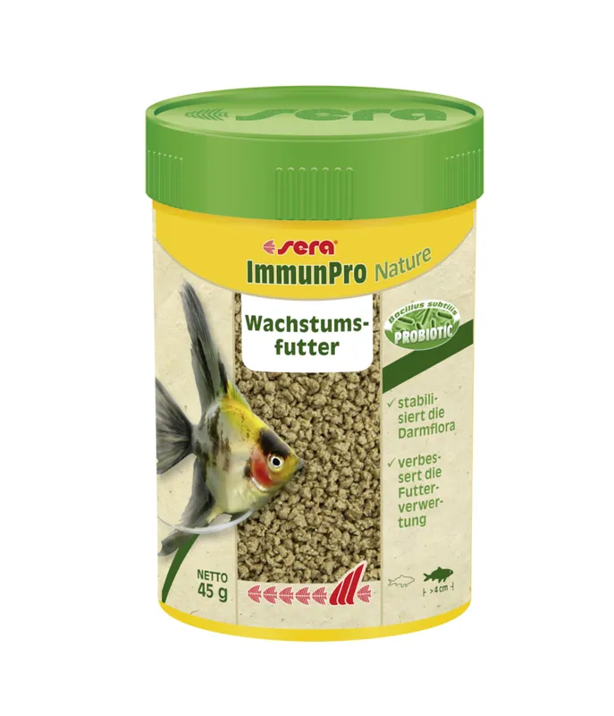 Garantierte Lieferung sera ImmunPro Nature 100 ml -Züchterfutter für Zierfische-