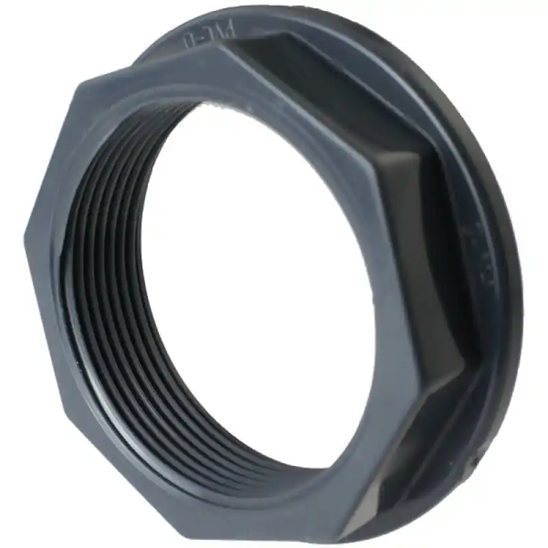 Expressversand PP Überwurfmutter 1 1/2" Innengewinde PP-schwarz
