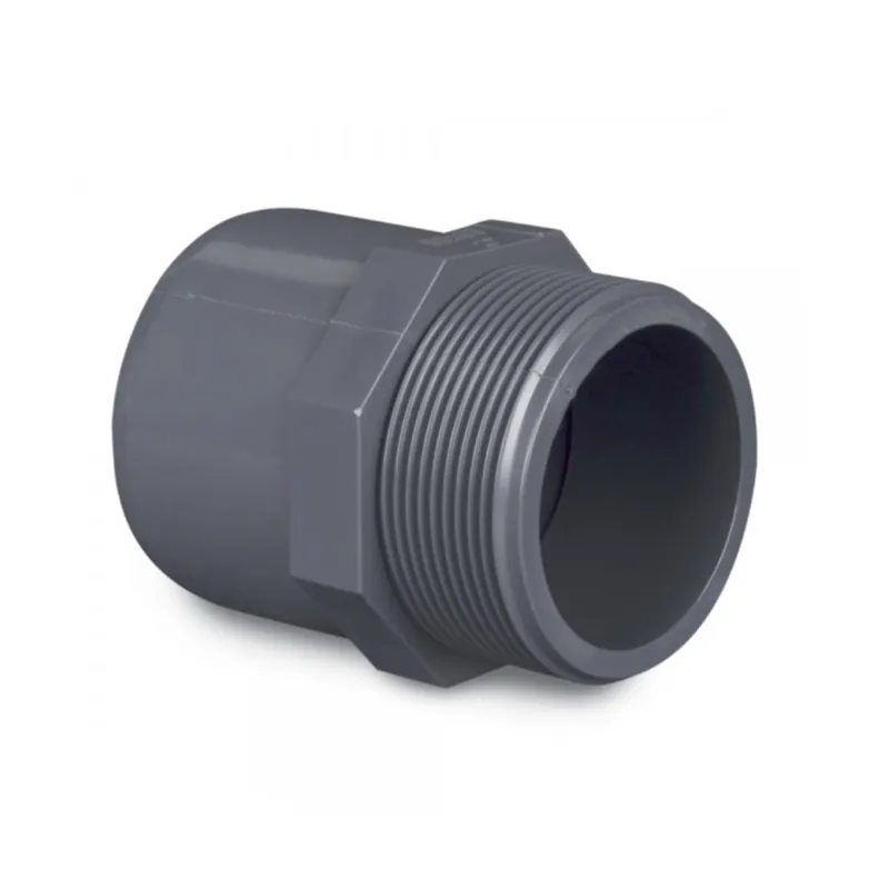 PVC Übergangsnippel 40/50 mm x 1 1/2" Abverkauf