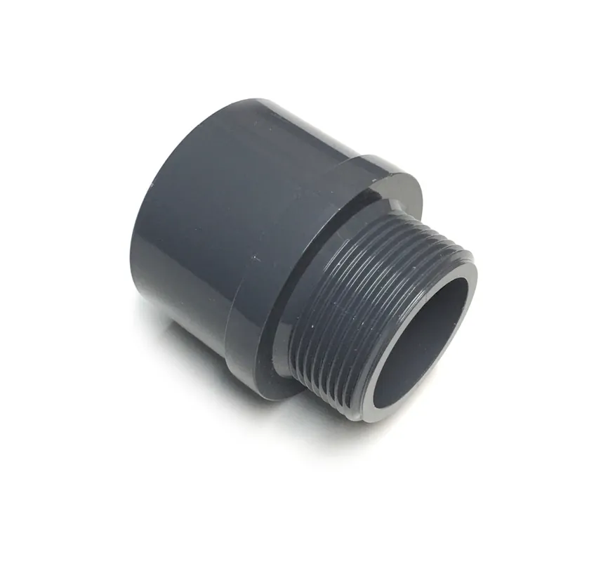 Markenprodukt PVC Übergangsnippel 50 mm x 1 1/2" AG
