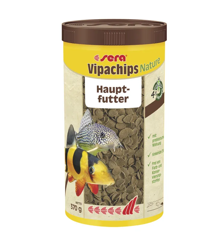 sera Vipachips 1,0 Liter -Nature Futterchips für Welse- Jetzt Kaufen