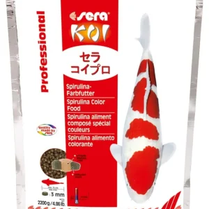 Finale Aktion sera Koi Professional Color 2,2 kg -Farbfutter mit Spirulina-