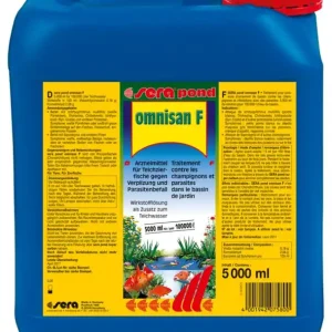 Knallerangebot sera pond omnisan F 5,0 Liter -gegen Verpilzung & Parasiten-