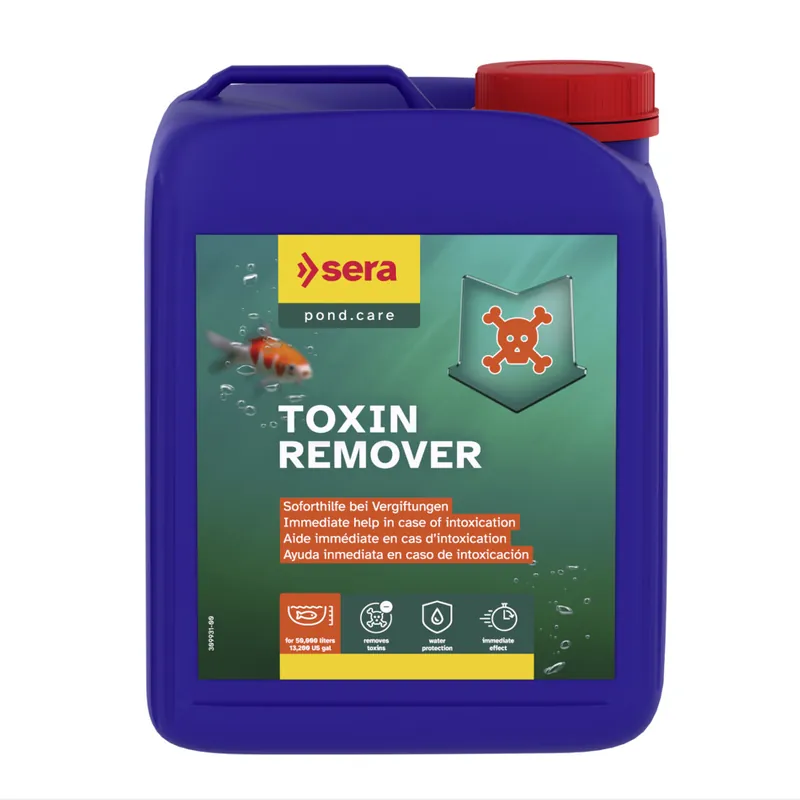 Sofort Bestellen sera Pond Toxin Remover 2,5 Liter -Nitrit-Ammonium Entferner-